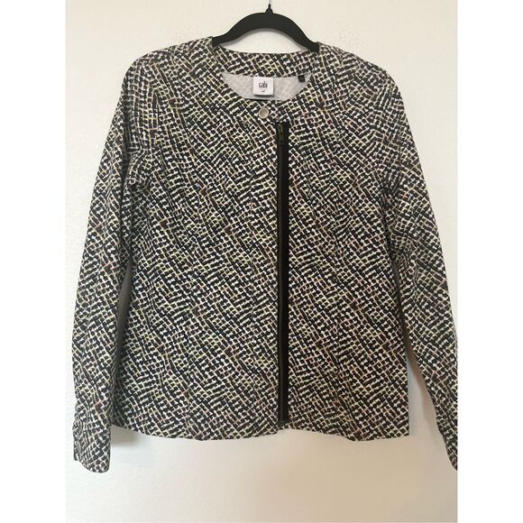 CAbi cliffside moto style multicolor jacket - Picture 2 of 8